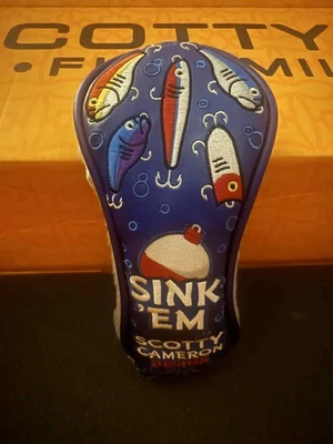 罕见 Scotty Cameron "Sink 'Em" 混合杆头套约 2017 年 — 第 1/2 张图片