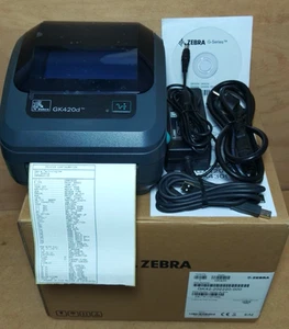 GK42-202220-000 Zebra Labeldrucker GK420d, 203dpi LAN USB - Afbeelding 1 van 7