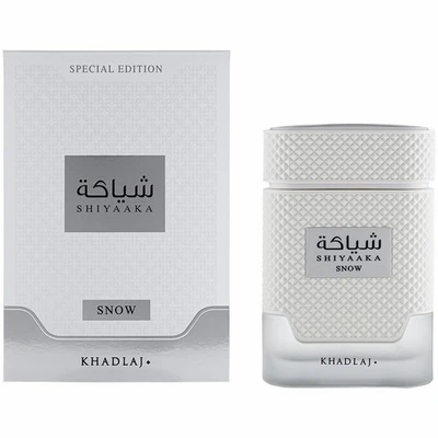 KHADLAJ SHIYAAKA SNOW EAU DE PARFUM FOR MEN 3.4 oz 100 ml - Image 1 of 3