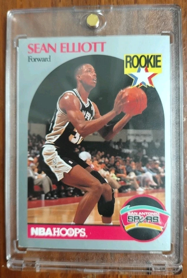 ROOKIE Card EXTREMELY RARE 1990 VINTAGE SEAN ELLIOTT#267 NBA 100%PERFECT MINT 10 - Image 1 of 4