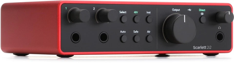 Focusrite Scarlett 2i2 4th Gen USB Audio Interface - Image 1 of 1