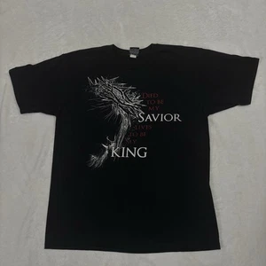 Not Of This World Jesus T-Shirt NOTW Herren Größe XL Vintage Died To Be My Savior - Bild 1 von 7