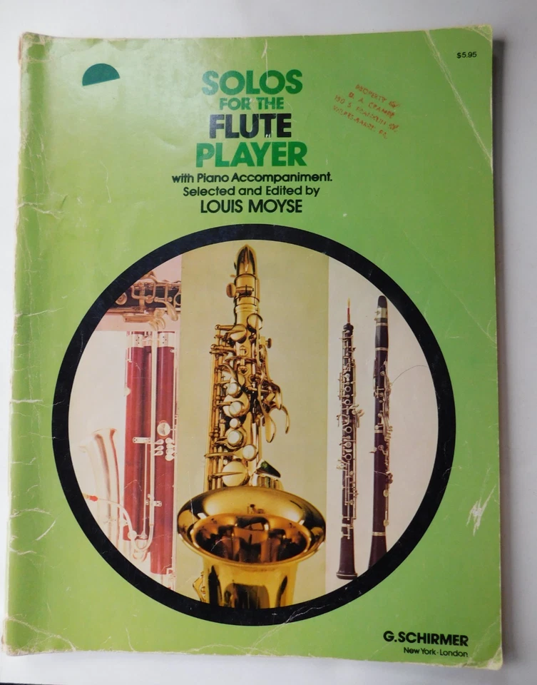Solos for the Flute Player with Piano acc. - Image 1 of 4
