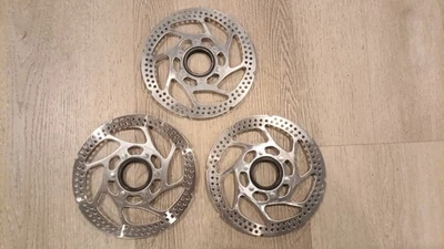 3 x Shimano SM-RT53 Center Lock Stainless Disc Brake Rotors 160mm MTB bike - Изображение 1 из 3