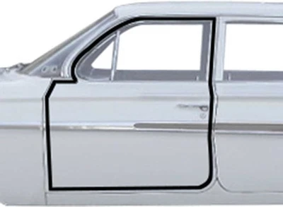 Buick Chevy Pontiac Olds 1961-1964 tamaño completo; marco de puerta delantera resistente al clima Foto 1 de 3