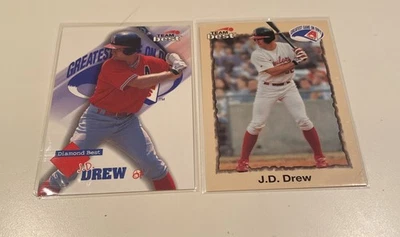 (2) 1998 Best Diamond Best #14 J.D. Drew N Team Best #65 - Image 1 of 2