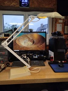 Lampe articulée Lival Finland Bureau Architecte design vintage 70/80's - Picture 1 of 3