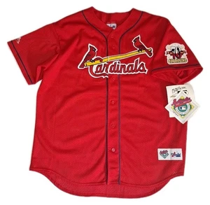 Majestic St. Louis Cardinals VTG 1998 Mark McGwire 70 Home Run Jersey Men’s XL - Picture 1 of 18