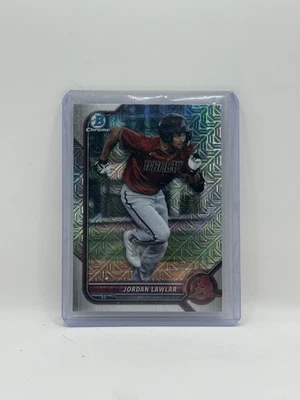 2022 Bowman Chrome - Prospects Jordan Lawlar #BCP-235 Mojo Refractor (RC) - Image 1 of 2