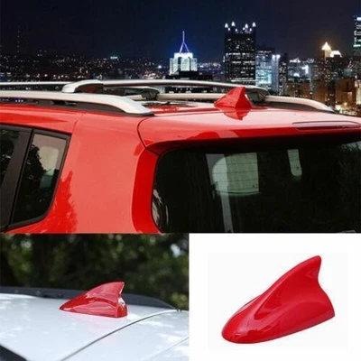 Cubierta de receptor de antena de aleta de tiburón rojo ABS para Jeep Renegade 2015-2019 2020 Foto 1 de 4