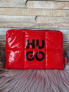 HUGO BOSS DAMEN CLUTCH - KOSMETIKTASCHE ROT - Bild 1 von 5