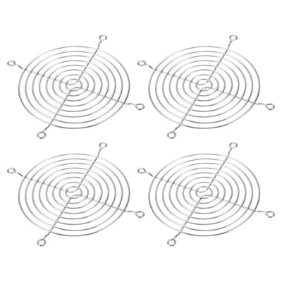 4pcs 120mm Fan Finger Grill 304 Stainless Steel Grill Protector Guard Fan Cover Foto 1 de 4