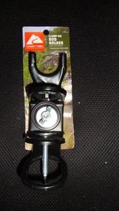 Ozark Trail Rubber Dipped Clamp-on Rod Holder - Black - Bild 1 von 2