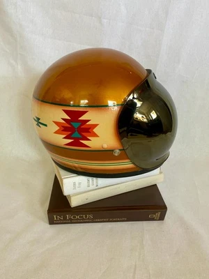 Custom Hand-Painted Biltwell "Gringo" Full Face Motorcycle Helmet  Foto 1 de 4