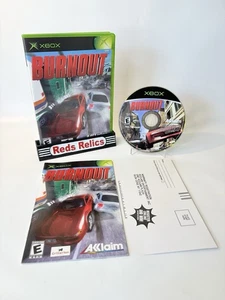 Burnout (Microsoft XBox, 2001) komplett CIB Near Mint Zustand & Garantie - Bild 1 von 17