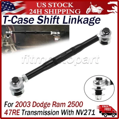 Heavy Duty For 2003 Dodge Ram 2500 Transfer Case Shift Linkage 47RE Trans NV271 Foto 1 de 4