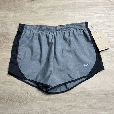 Nike Dri-Fit Tempo Running Shorts Black Heather Girls Youth Size Large NWT - Image 1 of 3