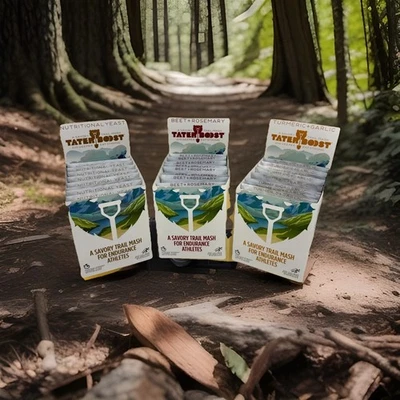 Tater Boost Savory Trail Mash para atletas de resistencia sin azúcar - vegano NUEVO PRODUCTO Foto 1 de 4