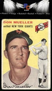1954 Topps #42 Don Mueller - Imagen 1 de 2