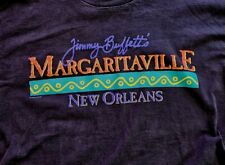 Jimmy Buffett MARGARITAVILLE New Orleans Souvenir BLACK SHIRT XL Strong Graphics