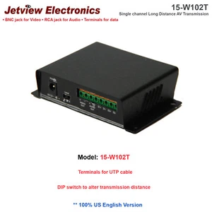Jetview 15-W102T Single channel Video, audio and data transmitter    - Picture 1 of 8