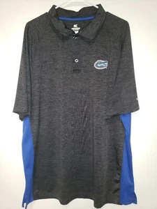 Colosseum Florida Gators Grey / Blue Polo - Picture 1 of 3