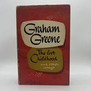 The Lost Childhood Graham Greene 1st Edition 1951 HC DJ Eyre Spottiswoode UK - Imagen 1 de 18