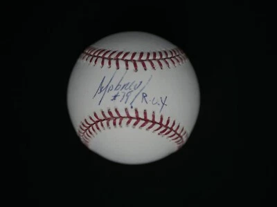 JOSE ABREU SIGNED OMLB OFFICIAL MAJOR LEAGUE BASEBALL INSCRIBED "ROY"  PSA COA - Image 1 of 2