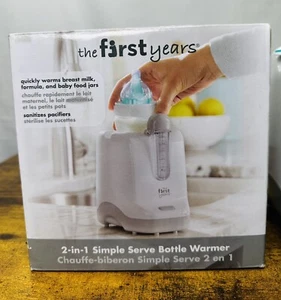 The First Years 2-in-1 Simple Serve Bottle Warmer Quickly Warm Bottles - Picture 1 of 7