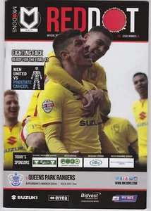 MK Dons v QPR Near Mint: Issue No.23. Comes with Match Ticket (2)c - Picture 1 of 1