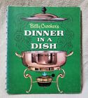 Betyy Crocker's Dinner in einem Geschirr Kochbuch 1965 Goldene Presse 1. Auflage Druck