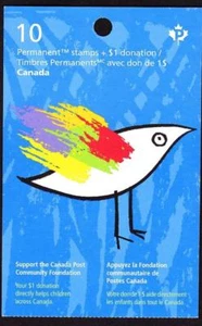 Canada MNH 2016 Booklet # 654 Community Foundation (bird) - Picture 1 of 1