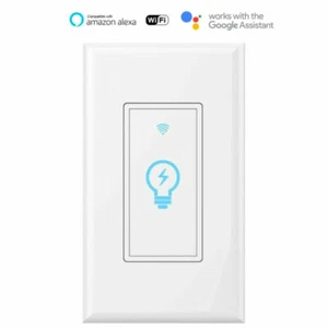 Interruptor inteligente Micmi WIFI luz de pared funciona con Alexa IFTTT vida inteligente Google Home - Imagen 1 de 7