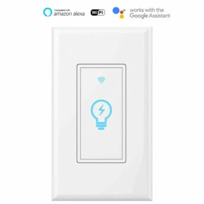 Interruptor inteligente Micmi WIFI luz pared funciona con Alexa IFTTT vida inteligente Google Home - Imagen 1 de 4