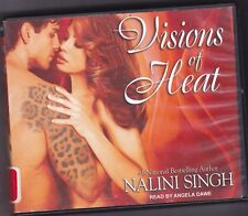 Visions of Heat by Nalini Singh (2011, CD, Unabridged) Psy/Changeling Book 2