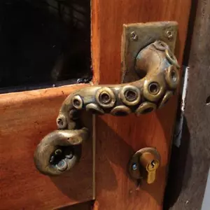 Bonitas manijas de puerta de pulpo de colección - Imagen 1 de 10