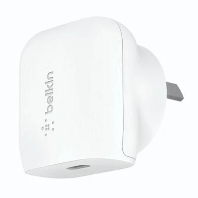 Genuine Belkin 18W USB-C PD Wall Charger Ultra Compact Fast Charge NO RETAIL BOX - Image 1 of 3