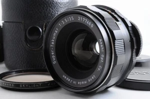 【COMO NUEVO】PENTAX Super Takumar 35mm F3.5 MF Lente Gran Angular M42 Estuche ... - Imagen 1 de 15