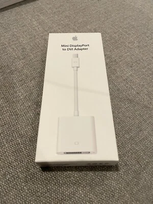 Apple Genuine Mini DisplayPort To DVI Adapter MB570Z/B Model A1305  - Image 1 of 2