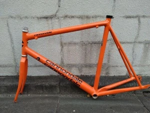 Cannondale R700 650C Aluminum Frame Orange Repainted 56cm Used shipping from jp - Picture 1 of 5