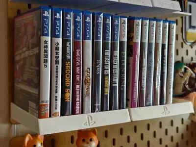 Mount for Playstation ps4/5 Game Holder Hooks for IKEA SKADIS pegboard - Image 1 of 4