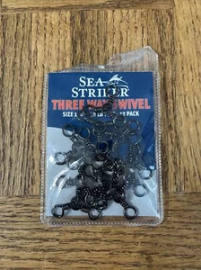 Sea Striker Three Way Swivel Size 1/0 - Picture 1 of 2
