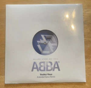 Abba Voulez-Vous 12” RSD Sparkle Blue Vinyl Record Sweden Pop 5000 New Sealed - Picture 1 of 2
