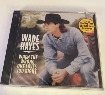 When the Wrong One Loves You Right by Wade Hayes (CD, Jan-1998, Sony Music) New Foto 1 de 2
