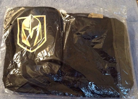 NEW NHL Las Vegas Golden Knights Duffel Bag Black Station Casino PROMO Cover