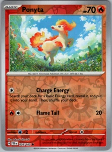 Pokemon - Ponyta - 026/162 - Reverse Holo - Temporal Forces - NM/M - Bild 1 von 1