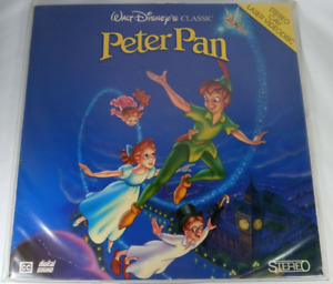 Peter Pan Walt Disney Classic Laserdisc - 960 AS, Enchanting Animation, Stereo