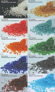 10grms Miyuki Delicas 11/0 Seed Beads For $3.90 - PS47  - Picture 1 of 11