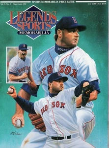 ROGER CLEMENS LEGENDS Sports Memorabilia Magazine May/ June 1992 Vol 5 No #3 - Picture 1 of 7