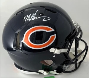 Bears MIKE SINGLETARY Signed Riddell Full Size Authentic Speed Helmet AUTO - BAS - Picture 1 of 1